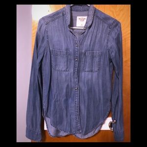 Abercrombie and Fitch denim button Down